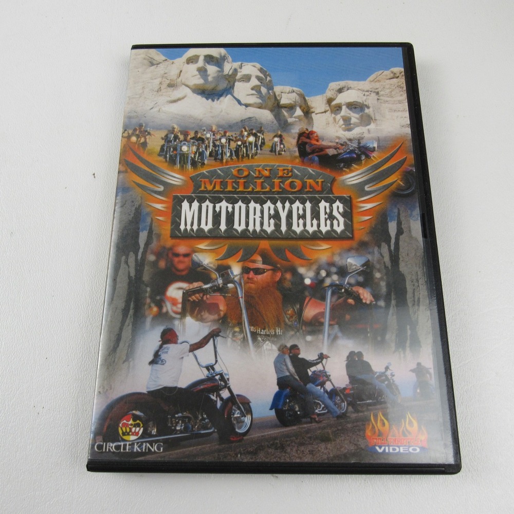 One Million Motorcycles DVD Sturgis South Dakota Rally Biker Film